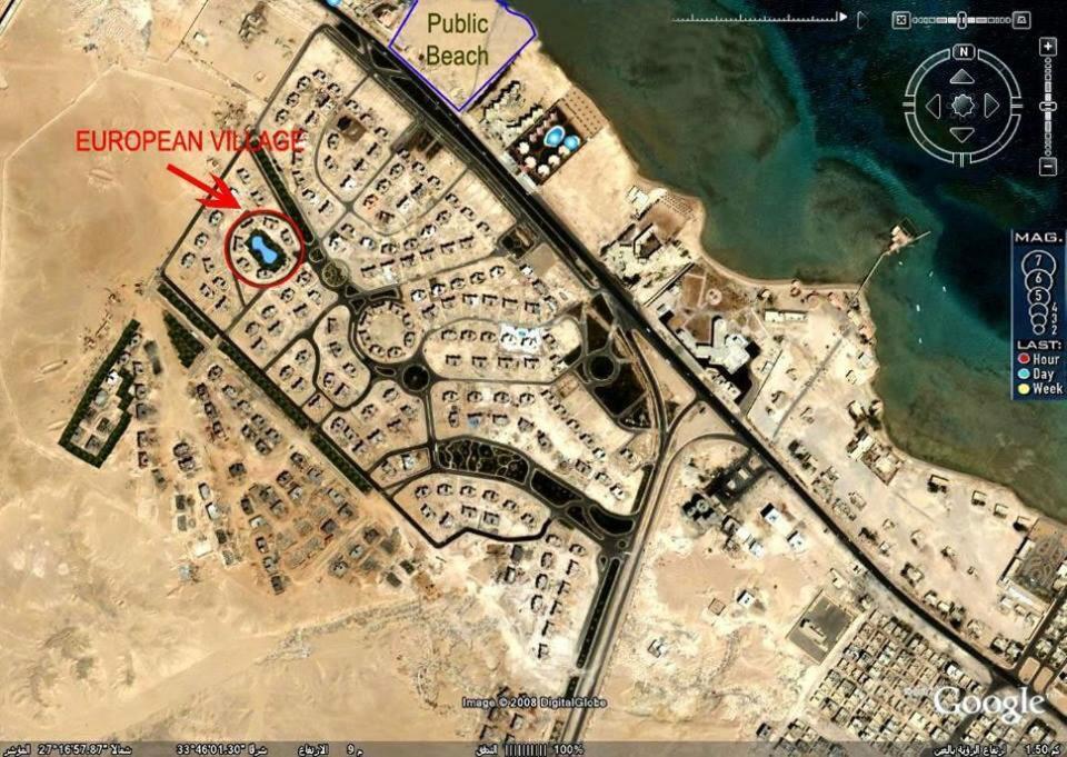 Mubarak 7 - A Small Chalet Hurghada Ngoại thất bức ảnh